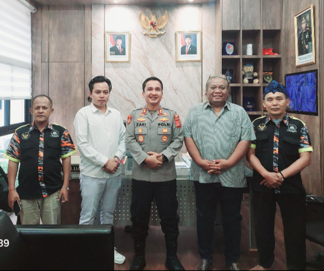 LSM GMBI Lebak Jalin Silaturahmi ke Polres Lebak, Tegaskan Komitmen Dukung Pemberantasan Korupsi