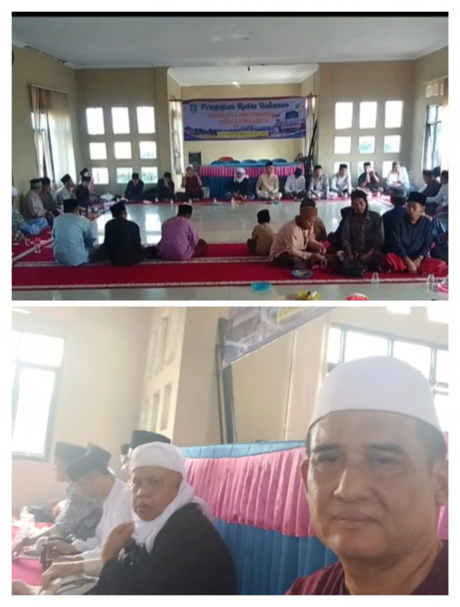 Pengajian Rutin Bulanan Digelar di Desa Leuwilimus, Sekretaris Desa Tekankan Pentingnya Ukhuwah Islamiah dan Kondusifitas Wilayah