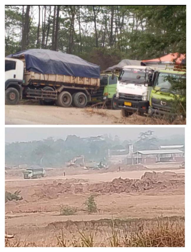 Setelah Kramatjati Ditindak, Warga Nanggung Kecamatan Kopo, Tuntut Ketegasan Yang Sama Terhadap Tambang Yang Meresahkan.